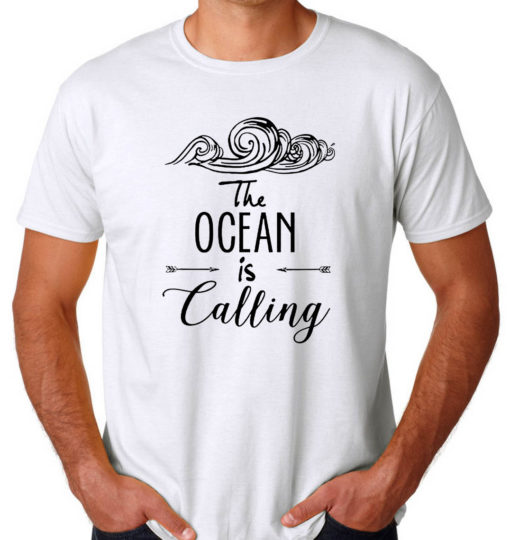 Ocean Is Calling Men's T-shirts