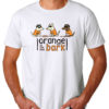 Orange Is The New Bark Men's T-shirts