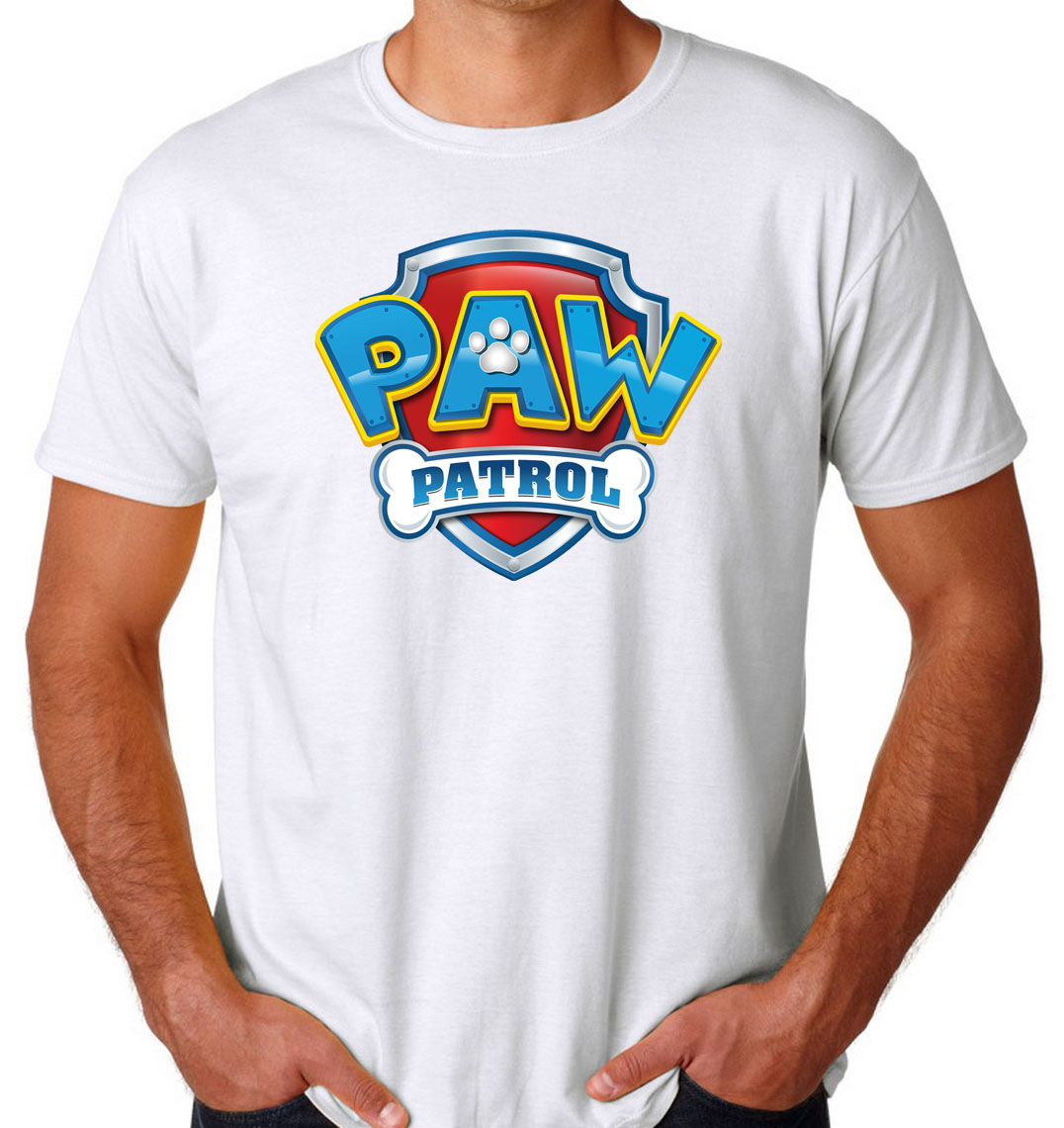 paw patrol svg birthday shirt