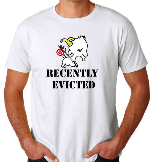 Recently Evicted Men's T-shirts