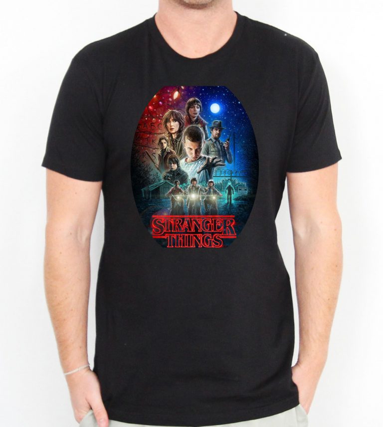 Stranger Things Netflix Men's T-shirts- FEROLOS.COM