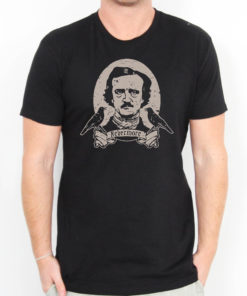 Edgar Allan Poe Nevermore Men's T-shirts