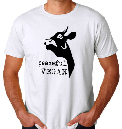 Vegan For Animal Rights Men's T-shirts