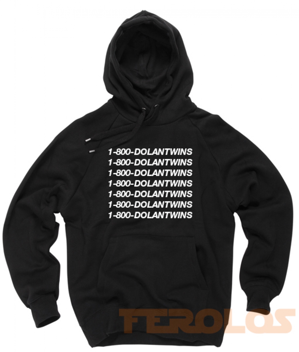 1-800-Dolantwins Unisex Adult Hoodies Pull Over