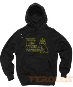 Dog I Am Your Father Darth Vader Starwars Parody Unisex Adult Hoodies Pull Over