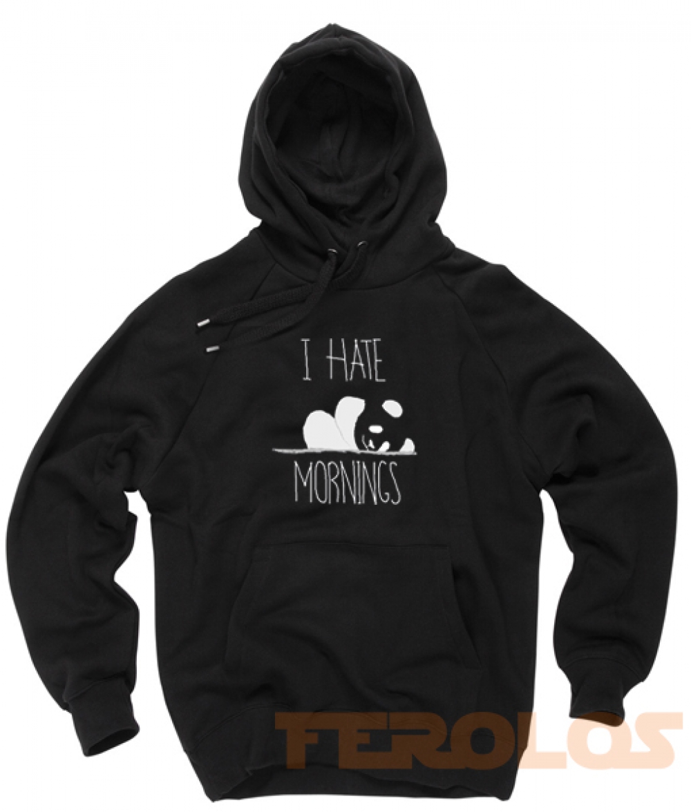 I Hate Morning Unisex Adult Hoodies