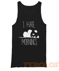 I Hate Morning Mens Womens Adult Tank Tops