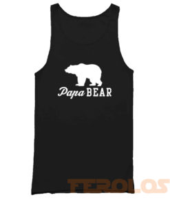 Papa Bear Mens Womens Adult Tank Tops