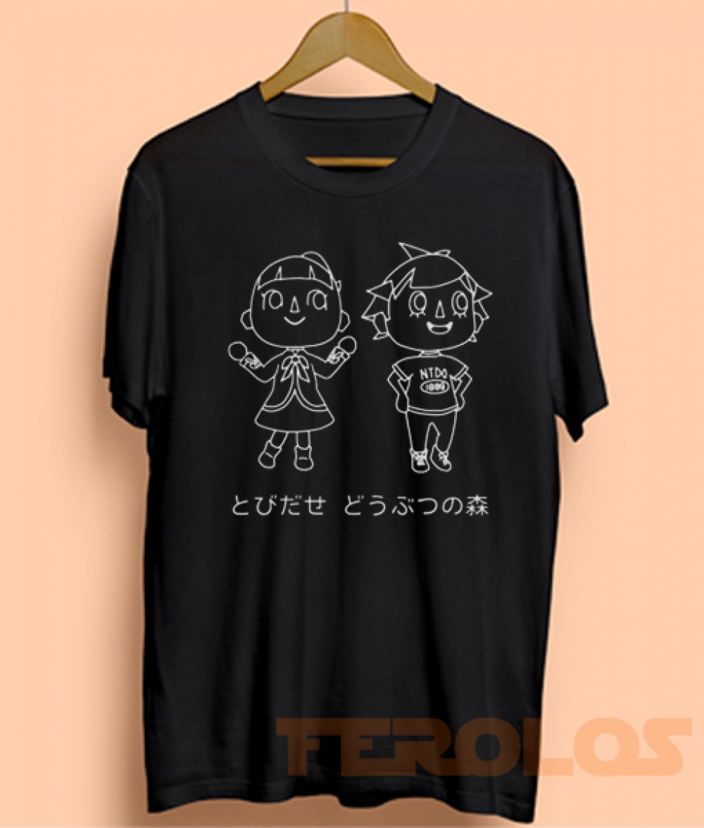 Animal Crossing Nintendo Video Games Mens Womens Adult T-shirts