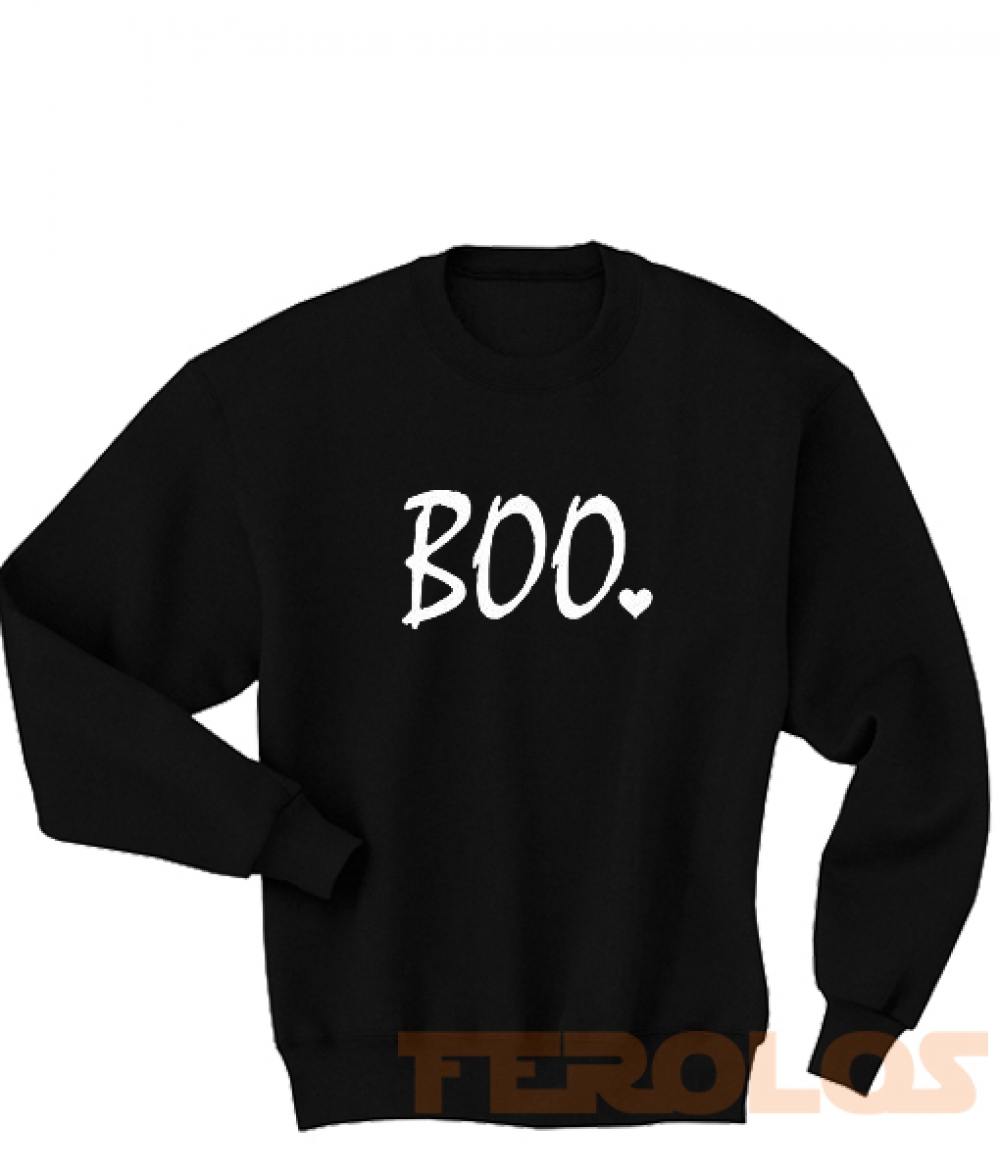 Boo with Heart Sweatshirts