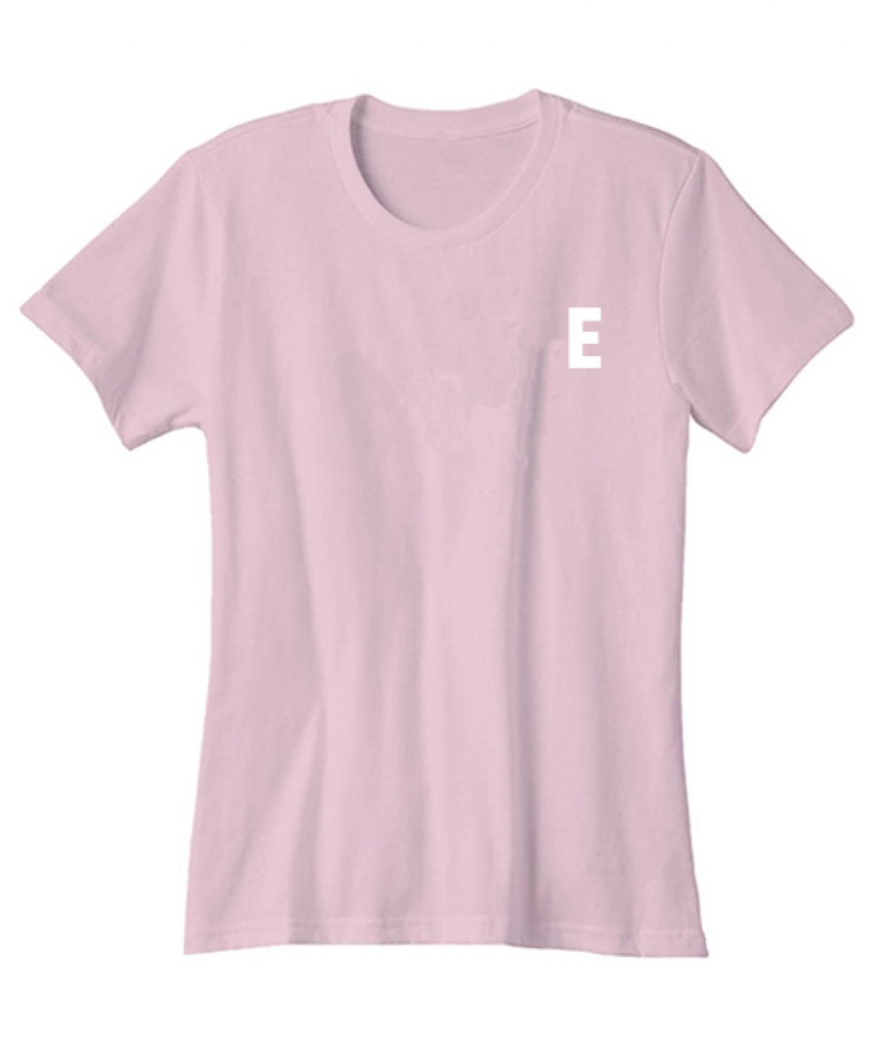 E Letter T Shirt