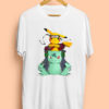 Pikachu Bulbasaur Pokemon Naruto Parody T Shirt