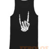 Rock on Skeleton Hand Mens Womens Adult Tank Tops