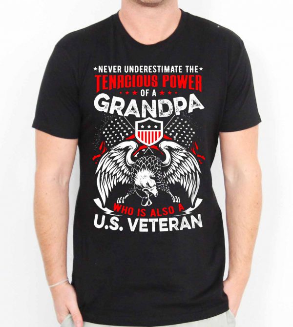 Buy Veteran For Grandpa Cheap T Shirt