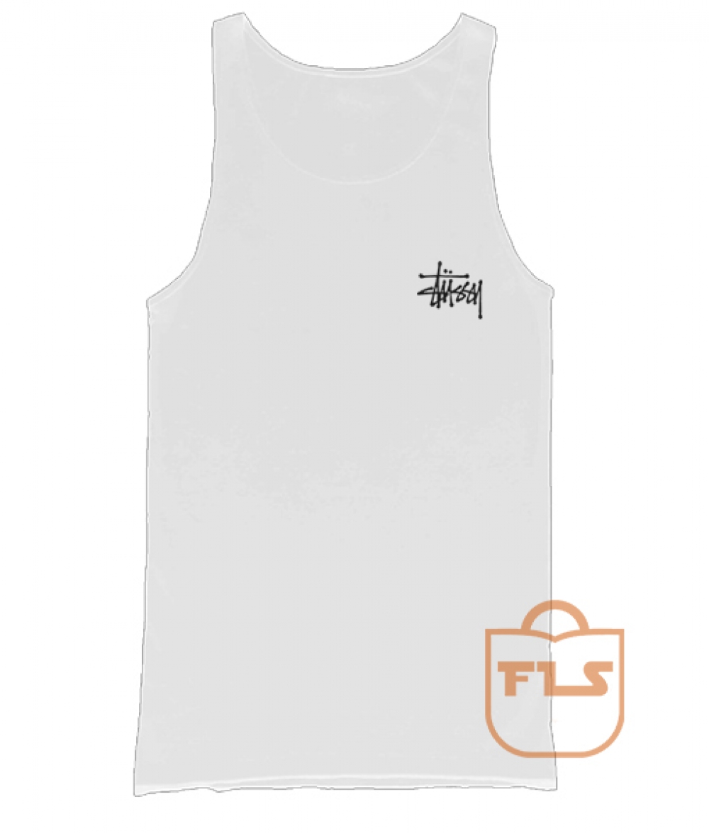 Stussy Signature Pocket Men's Women's Tank Tops
