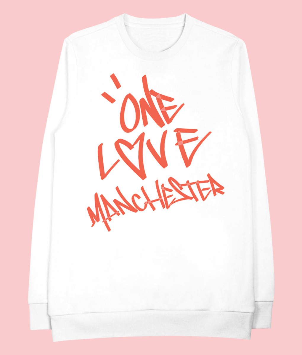 Ariana Grande s One Love Manchester Concert Sweatshirts FEROLOS.COM