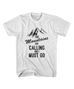 typograph mountains are calling