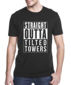 Fortnite Straight Outta Tilted Towers Cheap Tee ShirtsFortnite Straight Outta Tilted Towers Cheap Tee Shirts