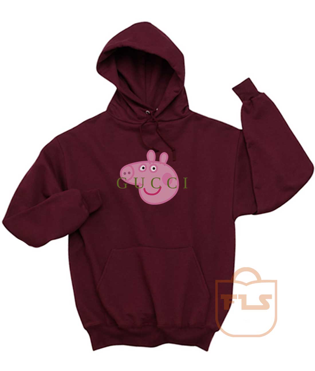 gucci hoodie peppa pig