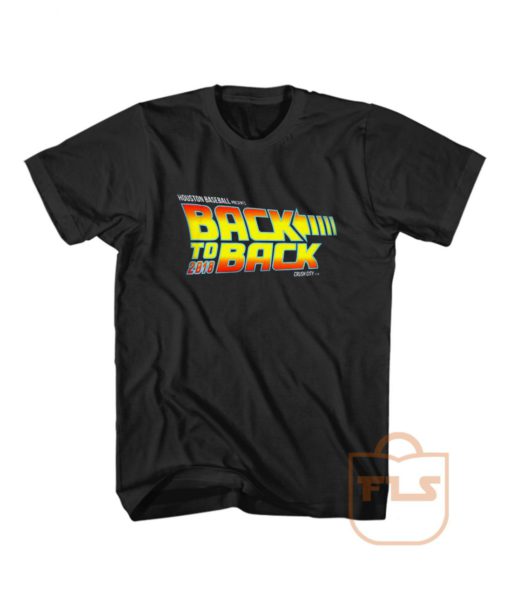 Houston Astros Back To Back 2018 T Shirt