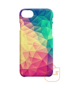 Abstract Polygon Multi Color Cubism Low Poly Triangle iPhone Cases