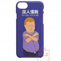 Bobby Hill No Girl Fuck Me iPhone Cases