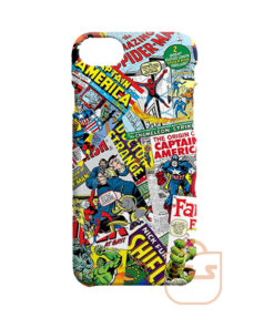 Funny Comics Mix Pattern iPhone X Case, iPhone XR, iPhone XS Max, iPhone XS