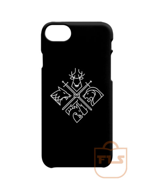 Game of Thrones Houses iPhone X Case, iPhone XR, iPhone XS Max, iPhone XS
