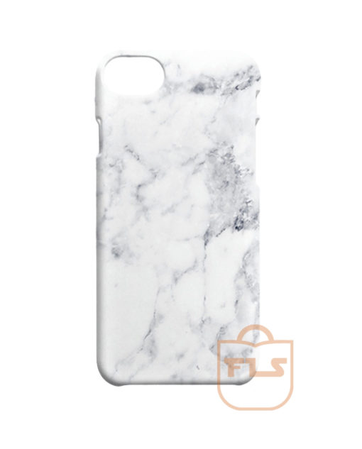 White Marble Pattern iPhone Cases