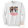 Angry Cartoon Face Stranger Things Sweatshirt