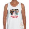 Angry Cartoon Face Stranger Things Tank Top