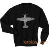 Aviation Alphabet Airplane Sweatshirt