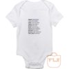 Black Lives Matter History Baby Onesie