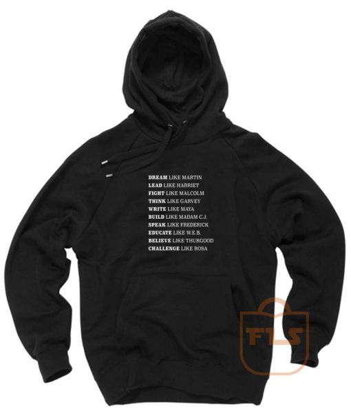 Black Lives Matter History Pullover Hoodie