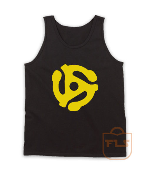 DJ 45 RPM ADAPTER Spider Record Tank Top