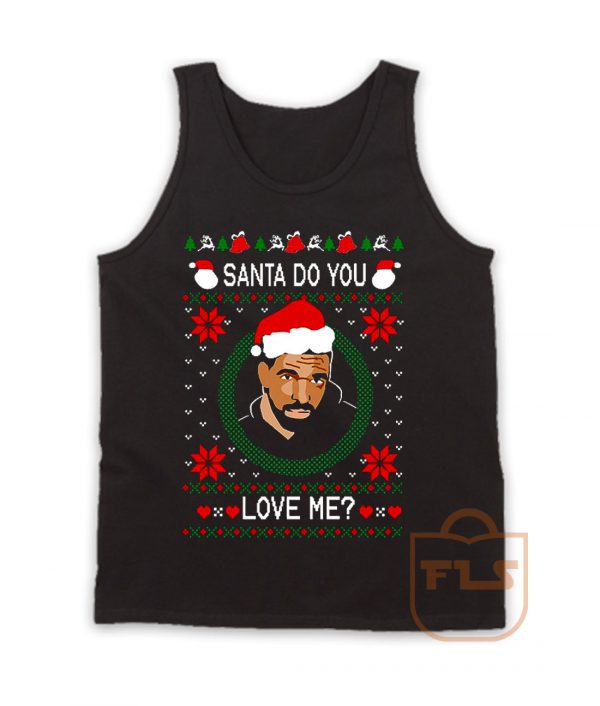 Drake Santa Do You Love Me Ugly Christmas Tank Top