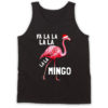 Fa La La Mingo Flamingo Christmas Tank Top