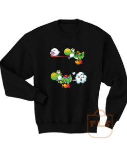 Farting Yoshi Cute Sweatshirt