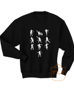 Fortnite Dance Emotes Sweatshirt Men Women