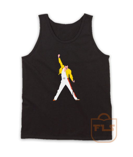 Freddie Mercury Tribute Concert Vector Tank Top