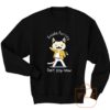 Freddie Purrcury Dont Stop Meow Sweatshirt