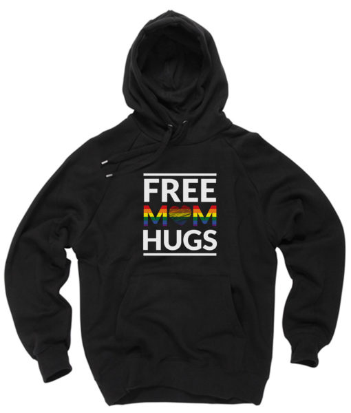 Free Mom Hugs Pullover Hoodie