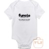 Funcle Definition Baby Onesie