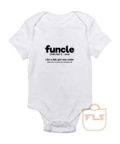 Funcle Definition Baby Onesie