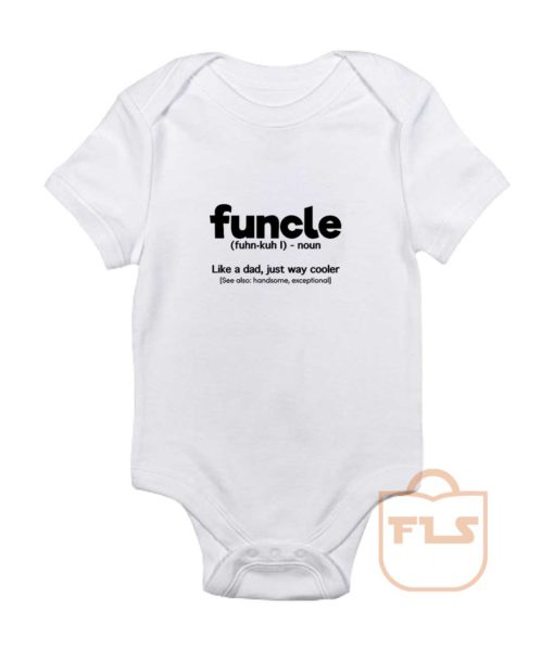 Funcle Definition Baby Onesie