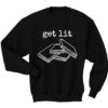 Get Lit Reading Book Sweatshirt