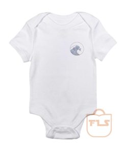 Giant Wave Pocket Baby Onesie