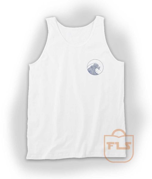 Giant Wave Pocket Tank Top