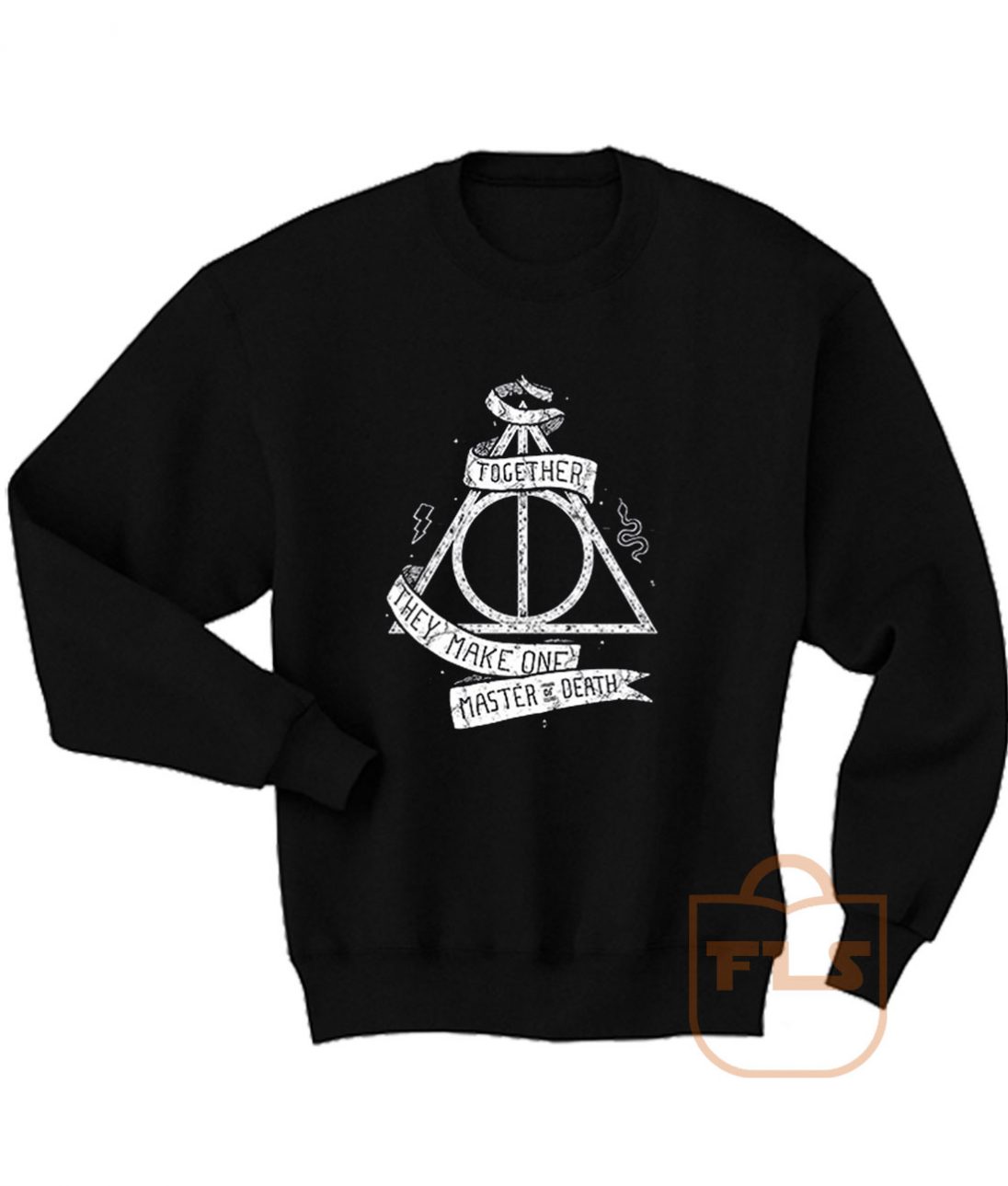 Harry Potter Deathly Hallows Together Sweatshirt- FEROLOS.COM