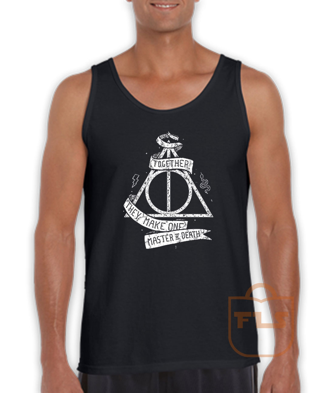 musicus Samenwerking Azijn Harry Potter Deathly Hallows Together Tank Top- FEROLOS.COM